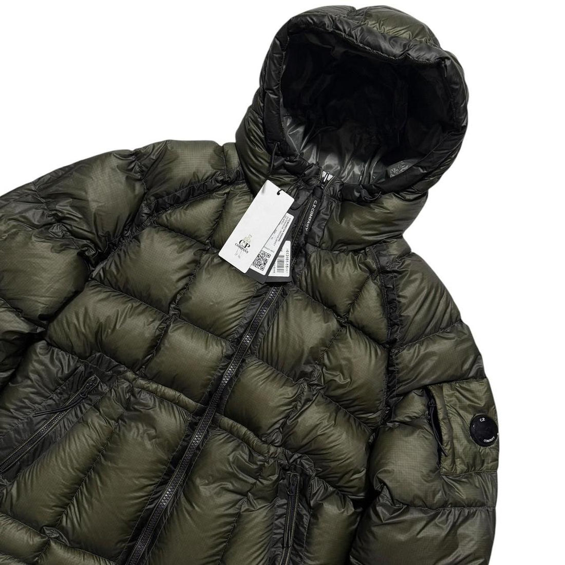 CP Company Khaki D.D. Shell Down Jacket