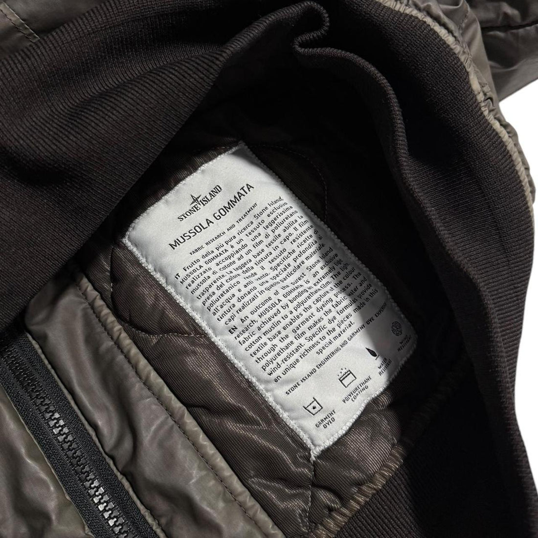 Stone Island Mussola Gommata Jacket
