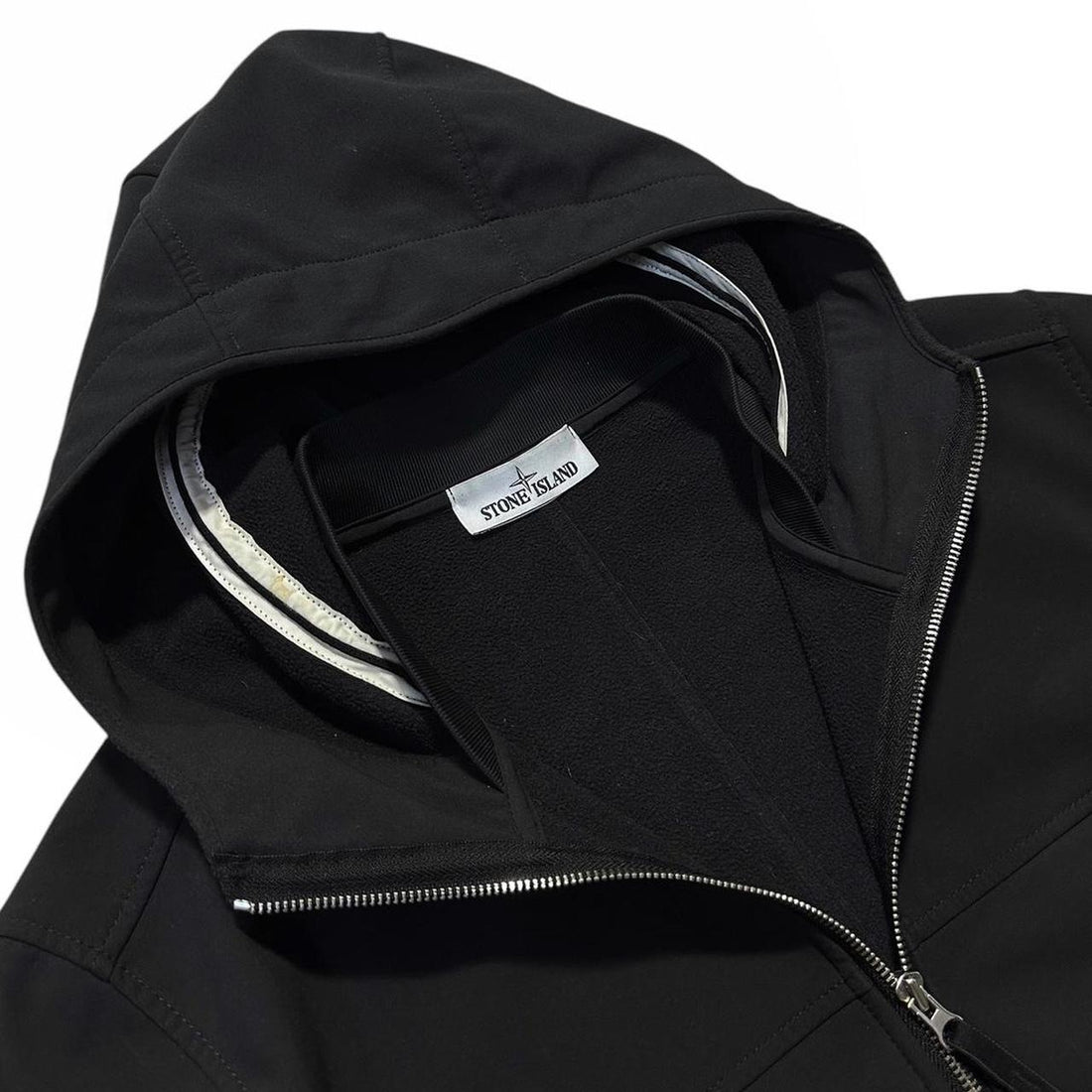 Stone Island Black Soft Shell Jacket
