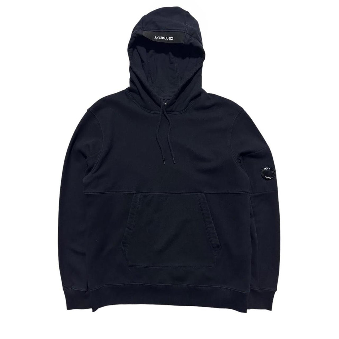 CP Company Dark Navy Pullover Hoodie