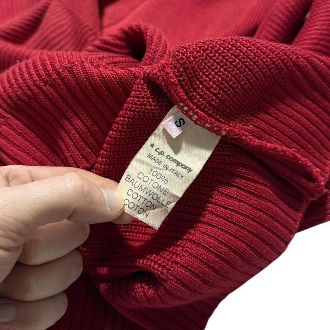 Stone Island 80's Ribbed Knit Jumper