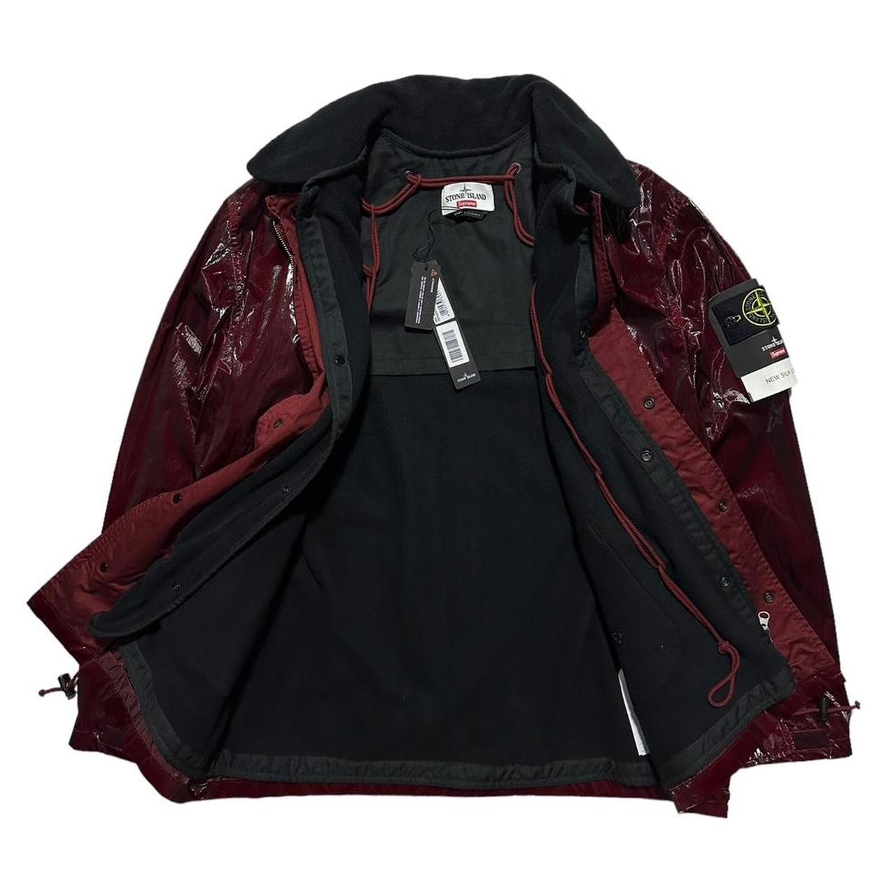 ナイロンジャケット Supreme Stone  New silk Jacket Supreme Stone Island New Glazed Silk Jacket – TobyTides