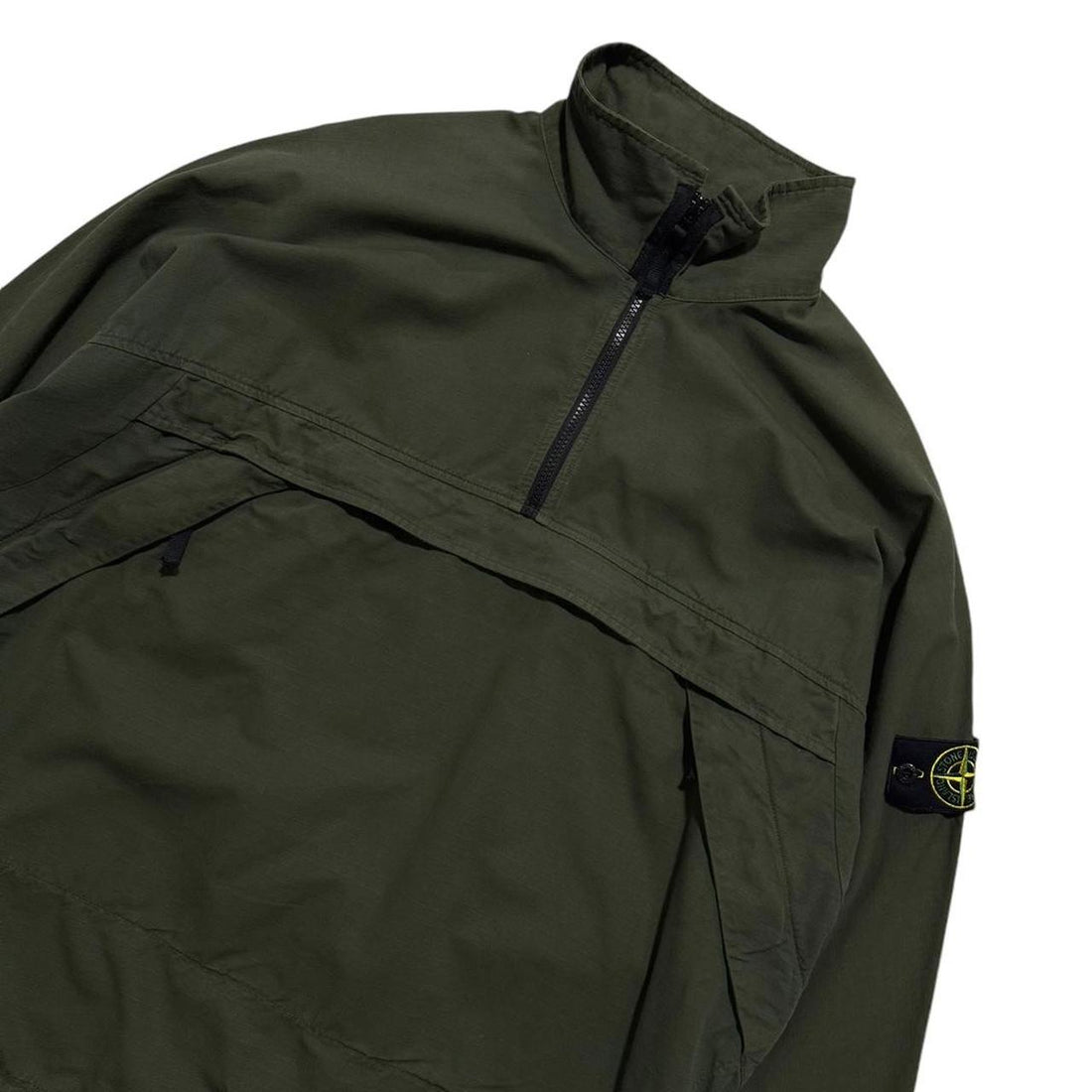 Stone Island Canvas Pullover Smock Jacket