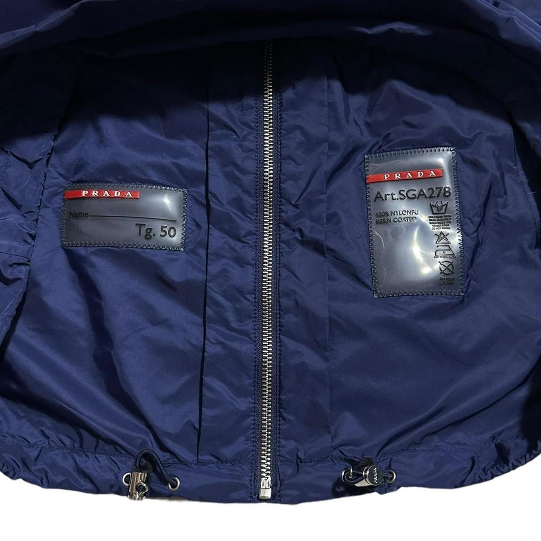 Prada Nylon Windbreaker Jacket