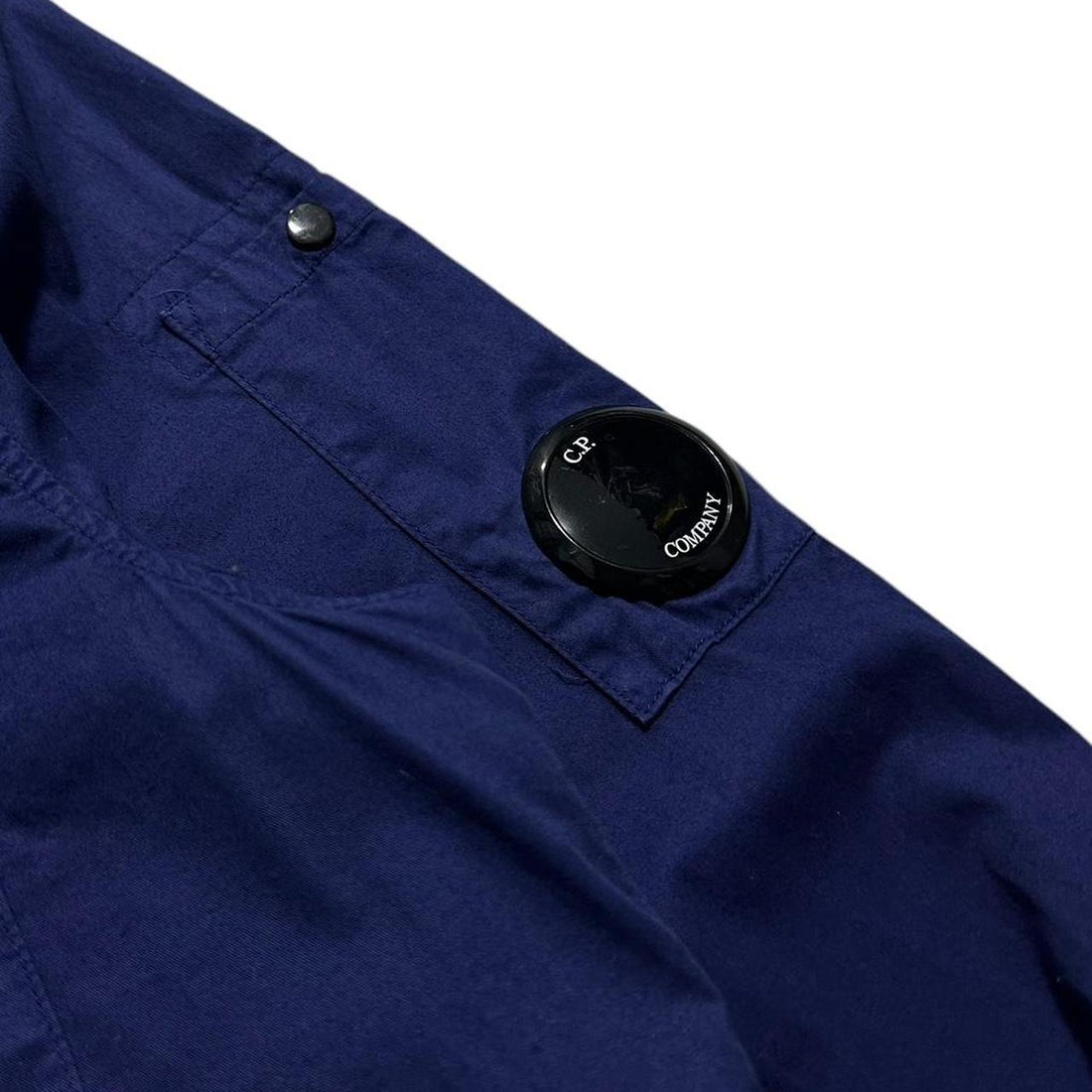 CP Company Blue Canvas Overshirt