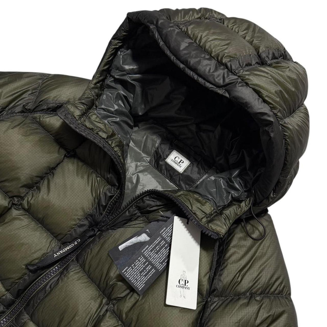 CP Company Khaki D.D. Shell Down Jacket