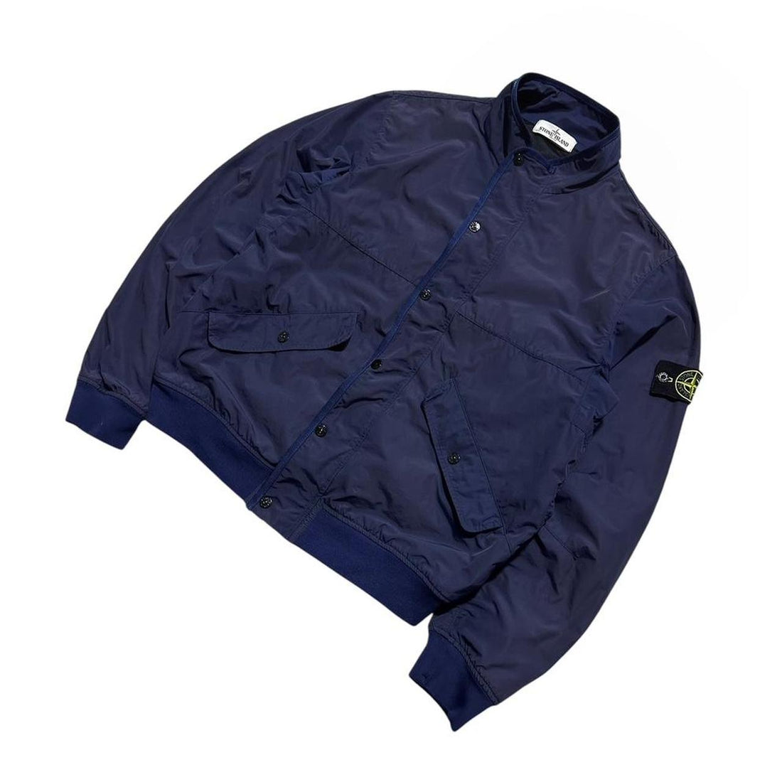 Stone Island Blue Micro Reps Jacket