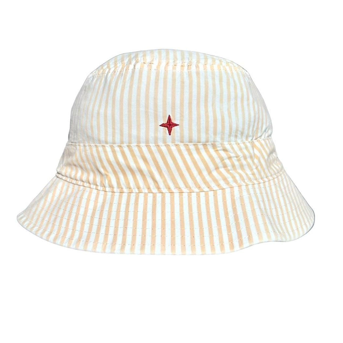 Stone Island Marina Orange Striped Bucket Hat