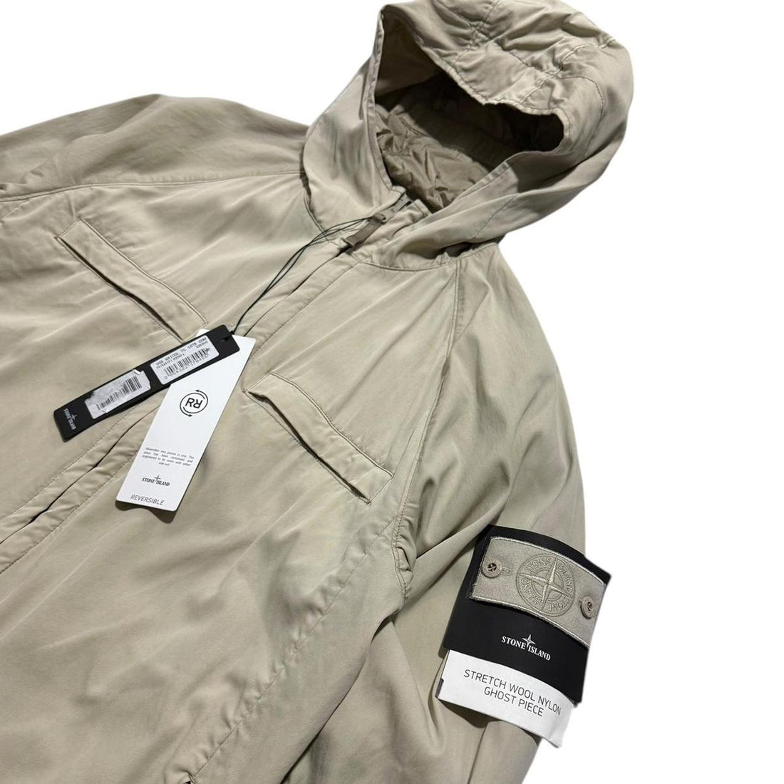 Stone Island Ghost Reversible Stretch Nylon Jacket