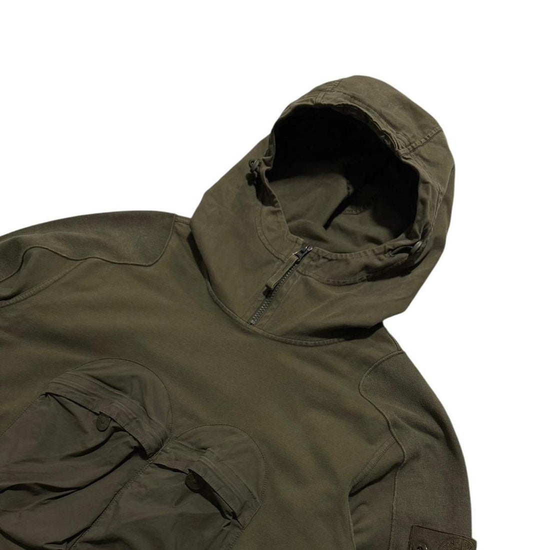 Stone Island Double Pocket Pullover Ghost