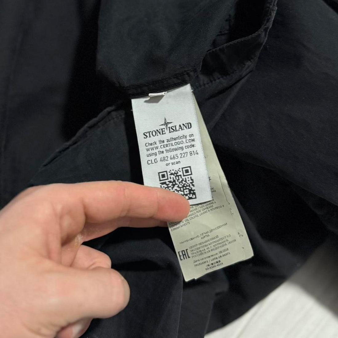 Stone Island Ghost Canvas Overshirt
