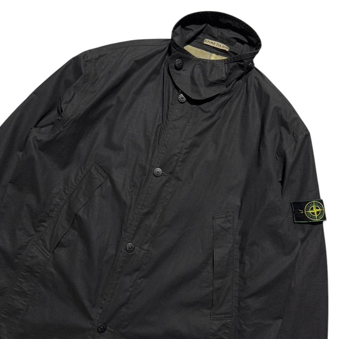 Stone Island S/S 2000 Trench Wax Jacket