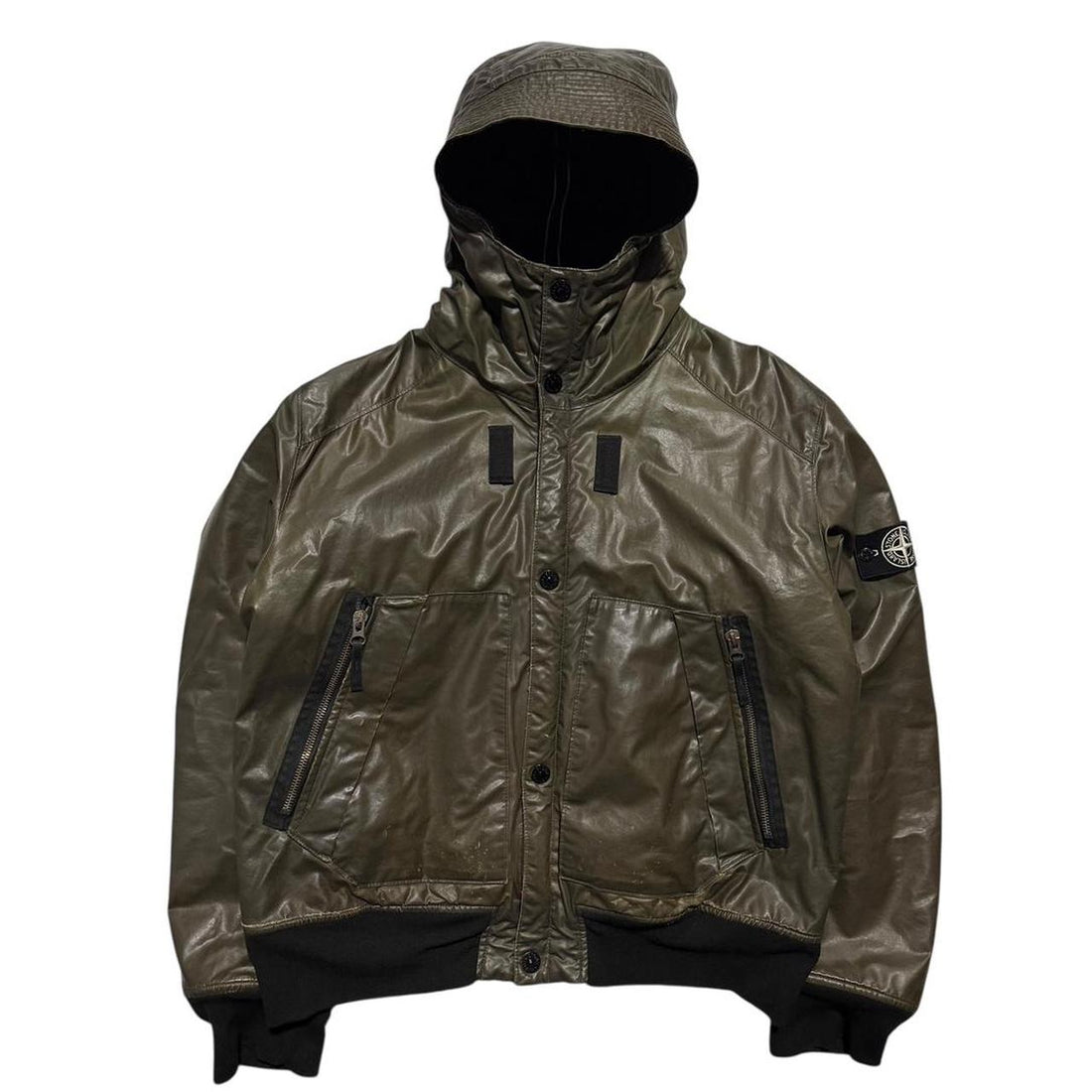 Stone Island Waxed Ice Jacket