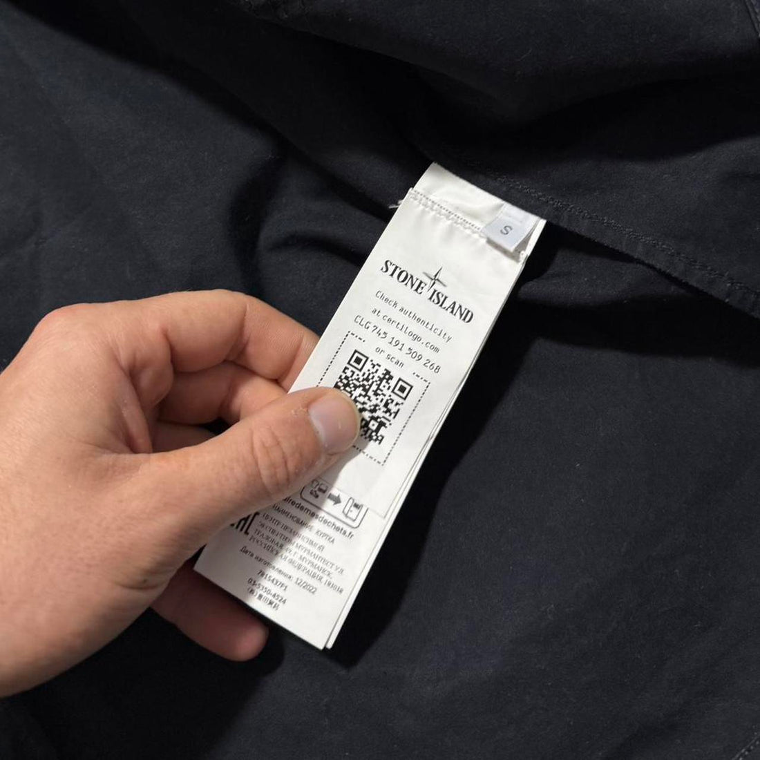 Stone Island O-Ventile Ghost Chore Jacket