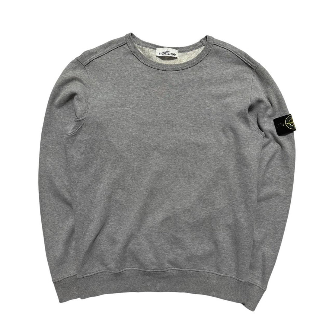 Stone Island Grey Pullover Crewneck