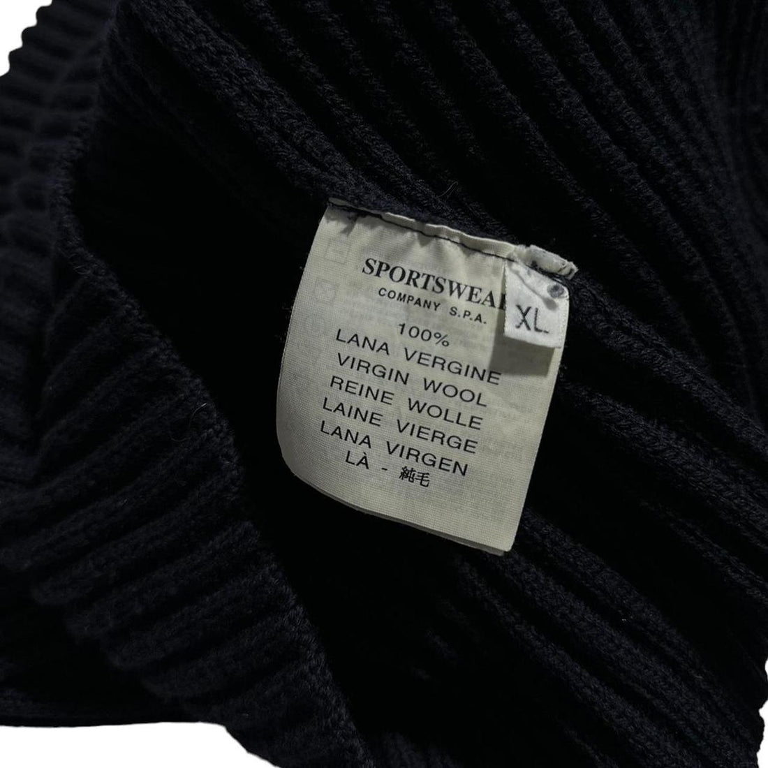 Stone Island Pullover Ribbed Jumper