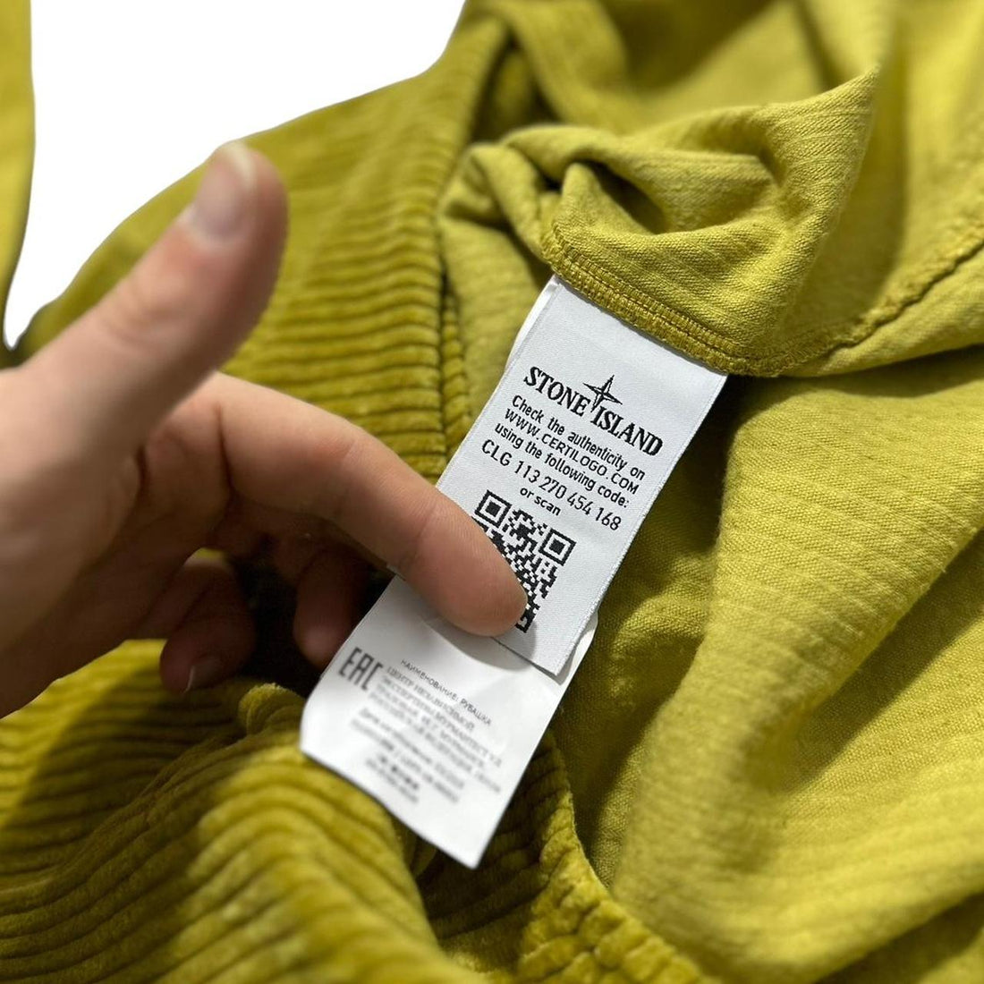 Stone Island Corduroy Overshirt