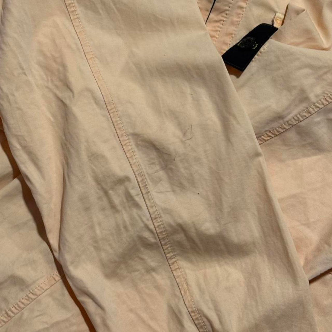 Stone Island Peach Canvas Overshirt