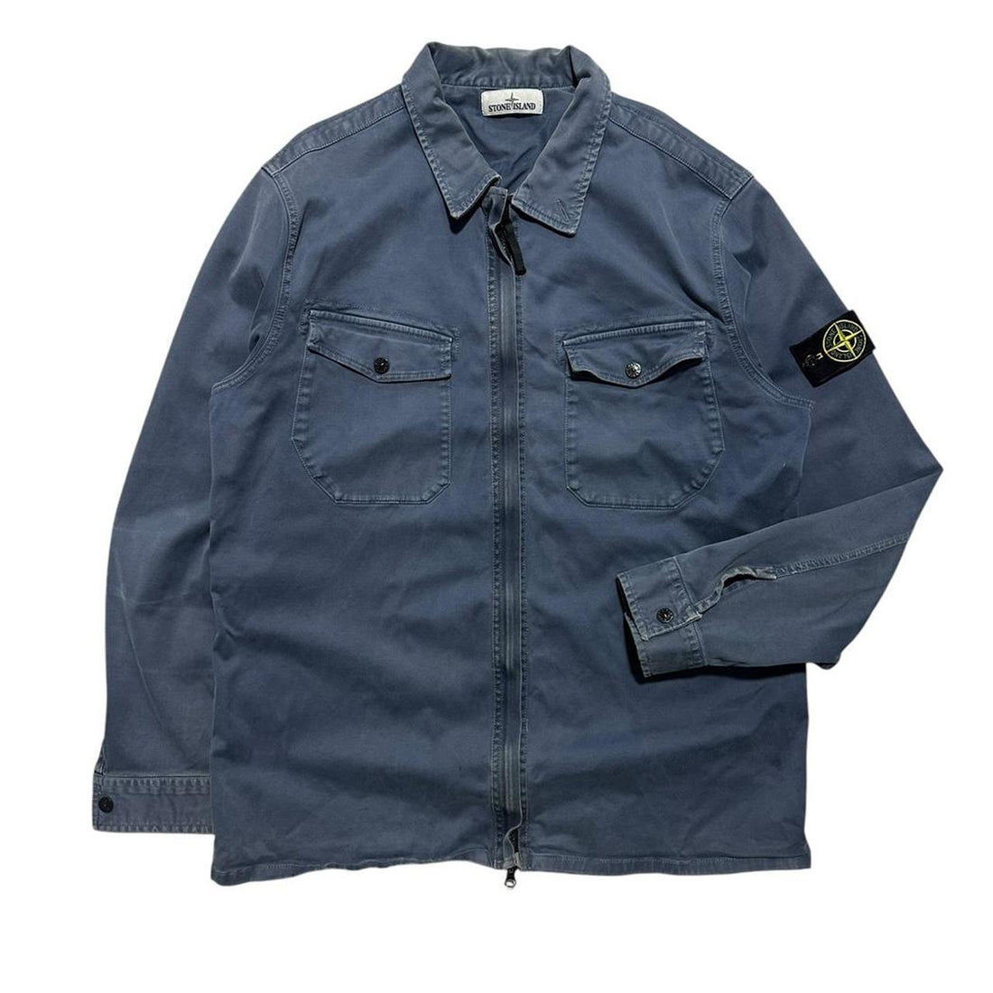 Stone Island Blue Overshirt