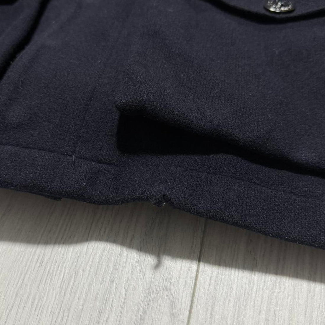 Stone Island Wool Montgomery Duffle Jacket