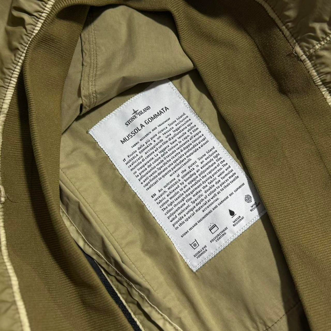 Stone Island Mussola Gommato Jacket