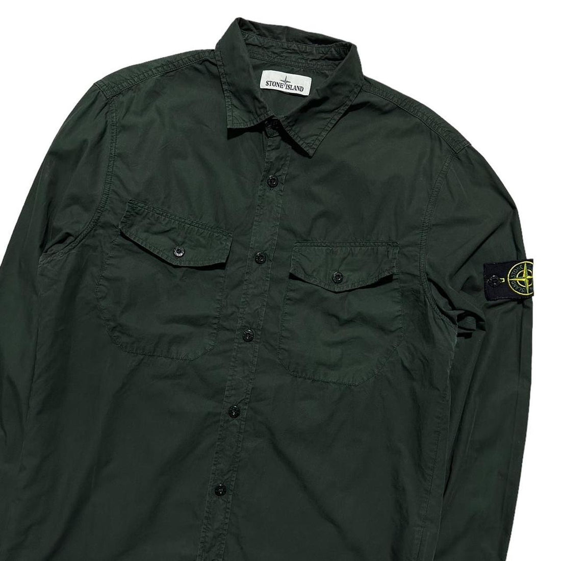 Stone Island Khaki Overshirt