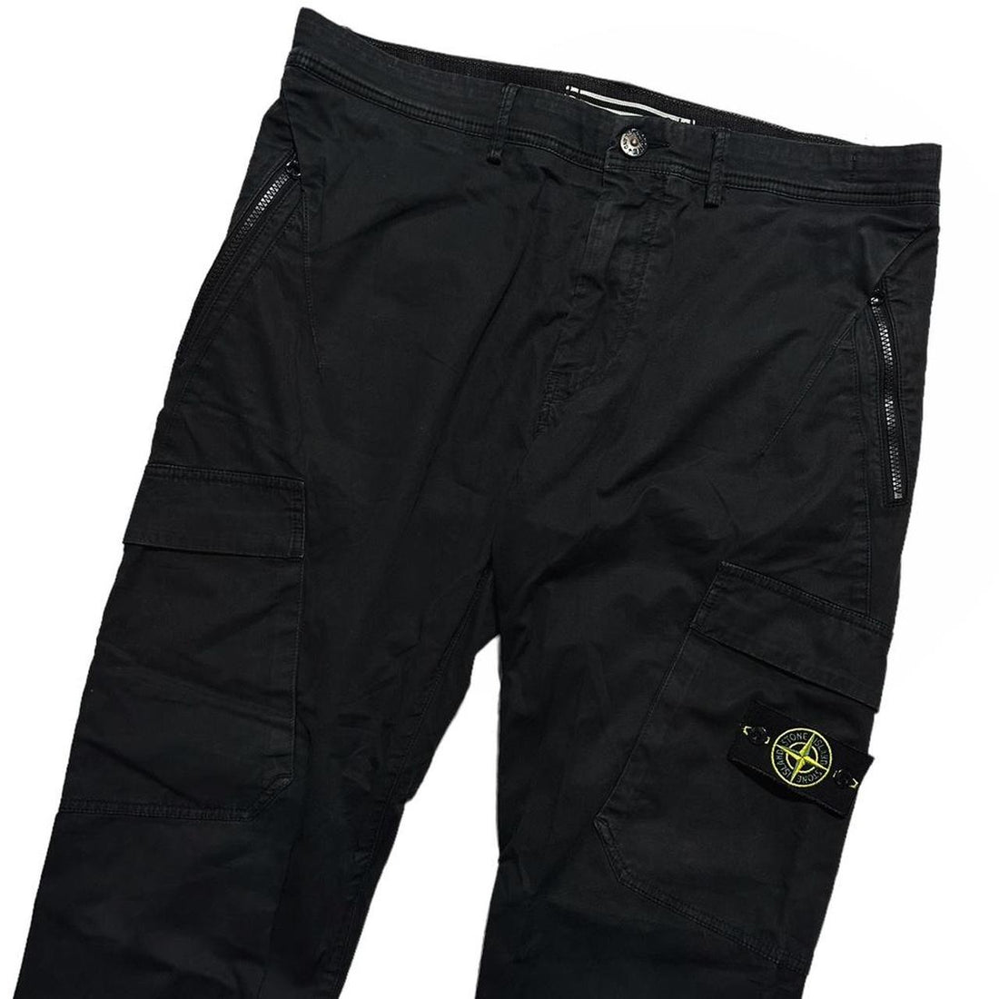 Stone Island Black Combat Cargos