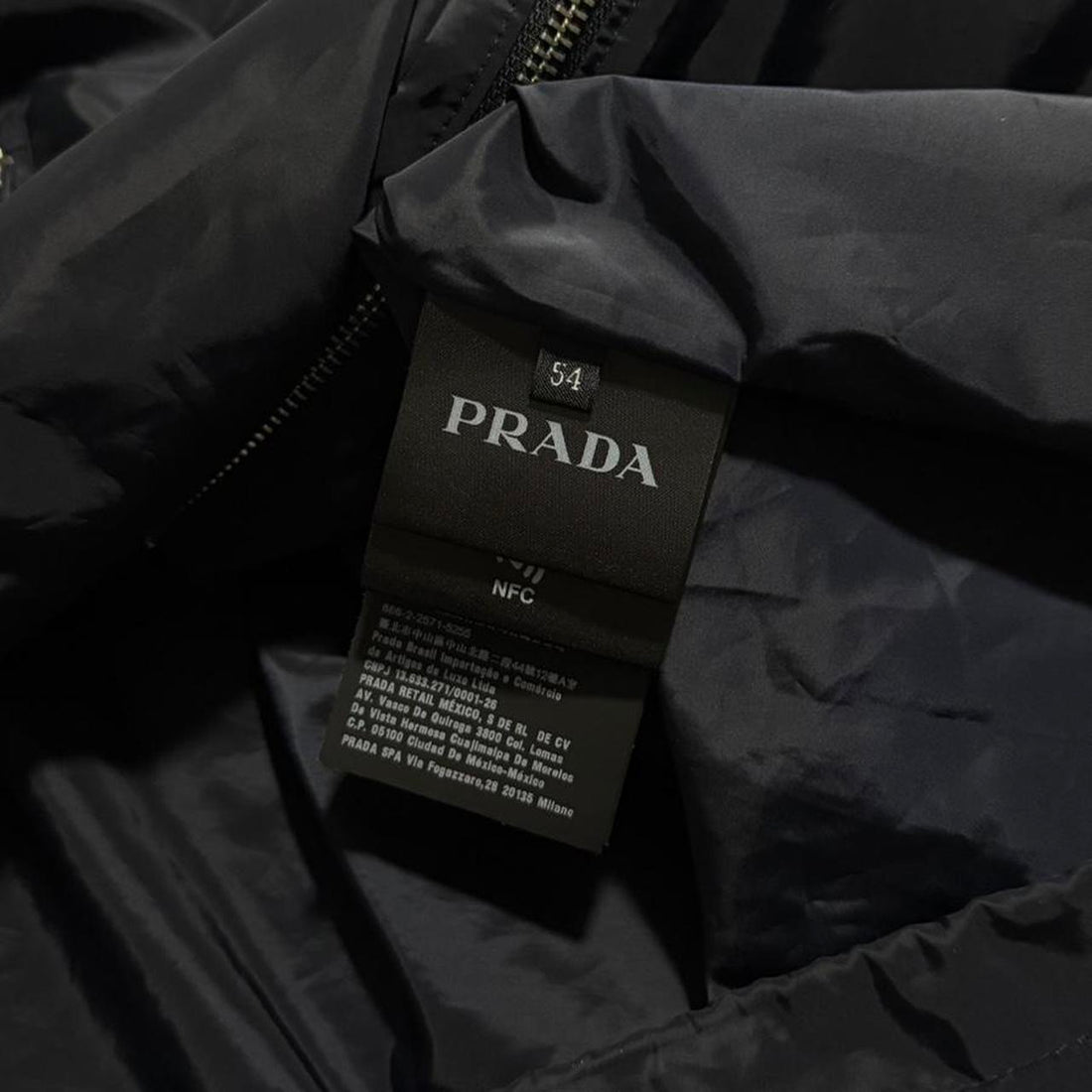 Prada Nylon Windbreaker Jacket