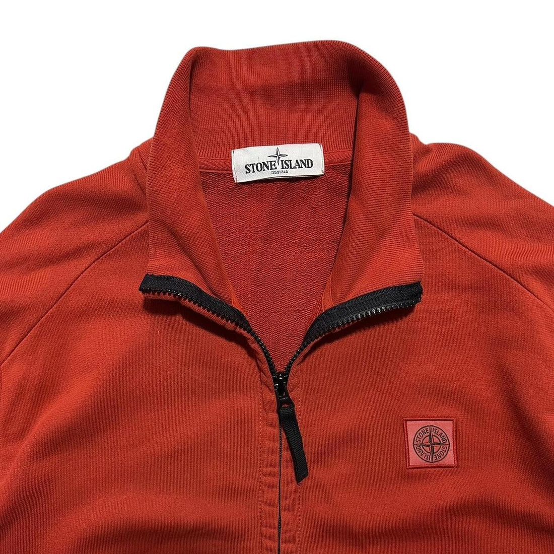 Stone Island Red Zip Up