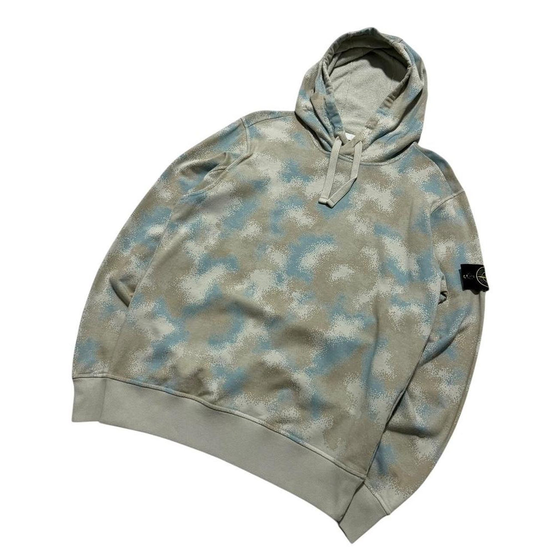 Stone Island Devore Camo Pullover Hoodie