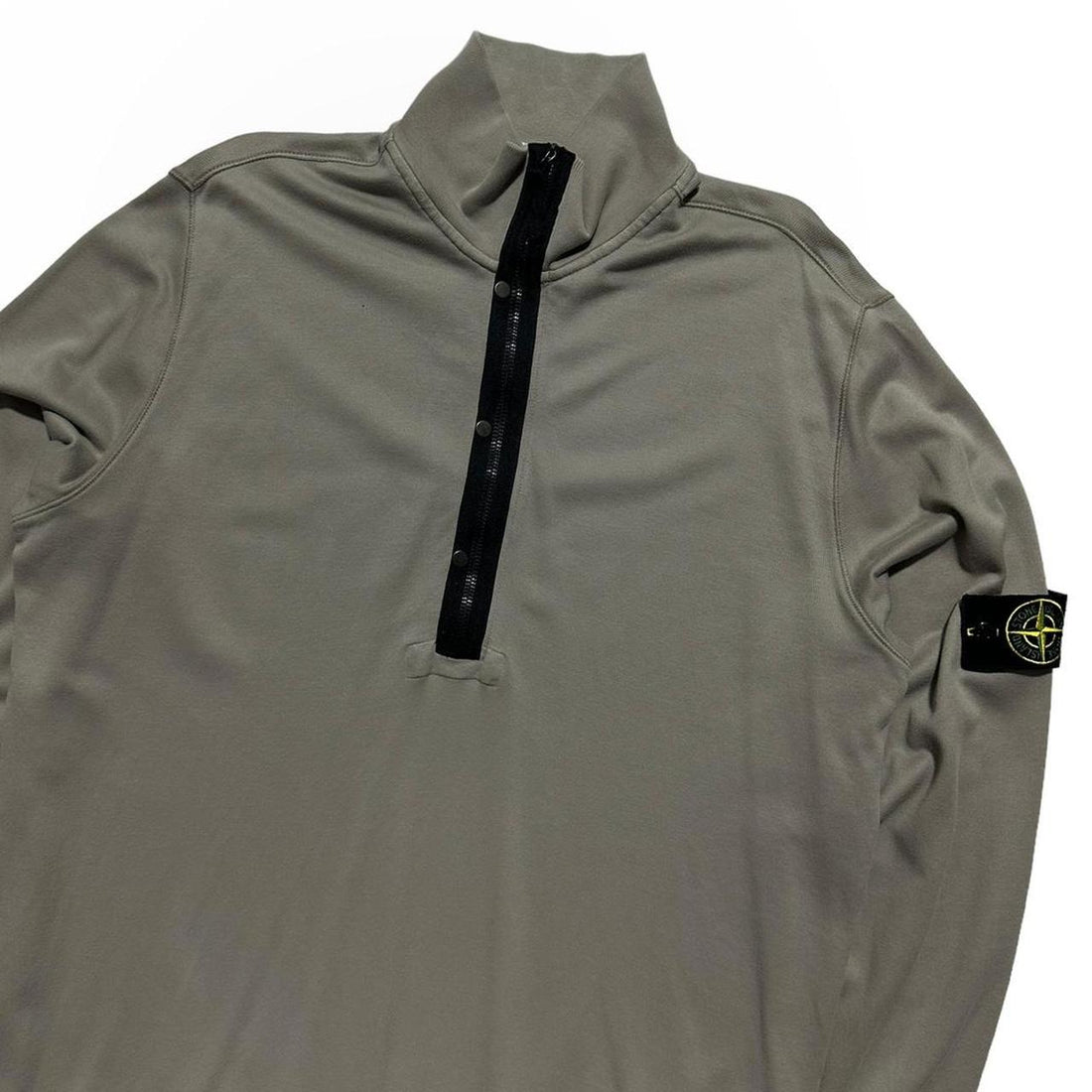 Stone Island Zip Down Pullover