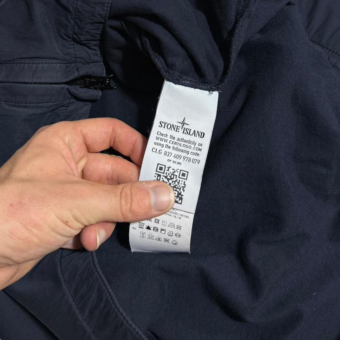 Stone Island Brushed Cotton Overshirt