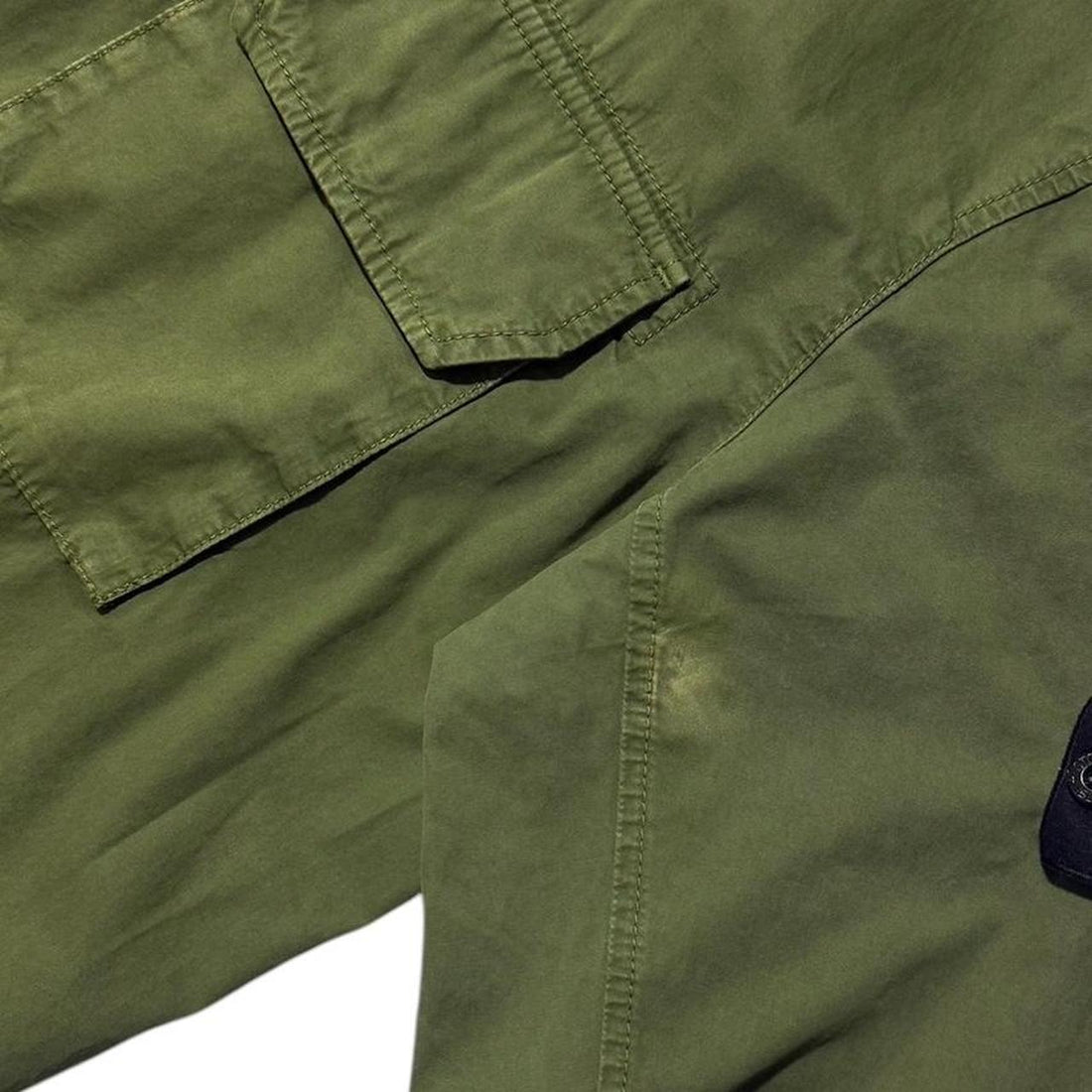 Stone Island Green Canvas Jacket