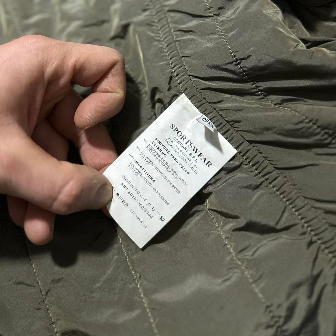CP Company Nylon Sherling Trench Jacket