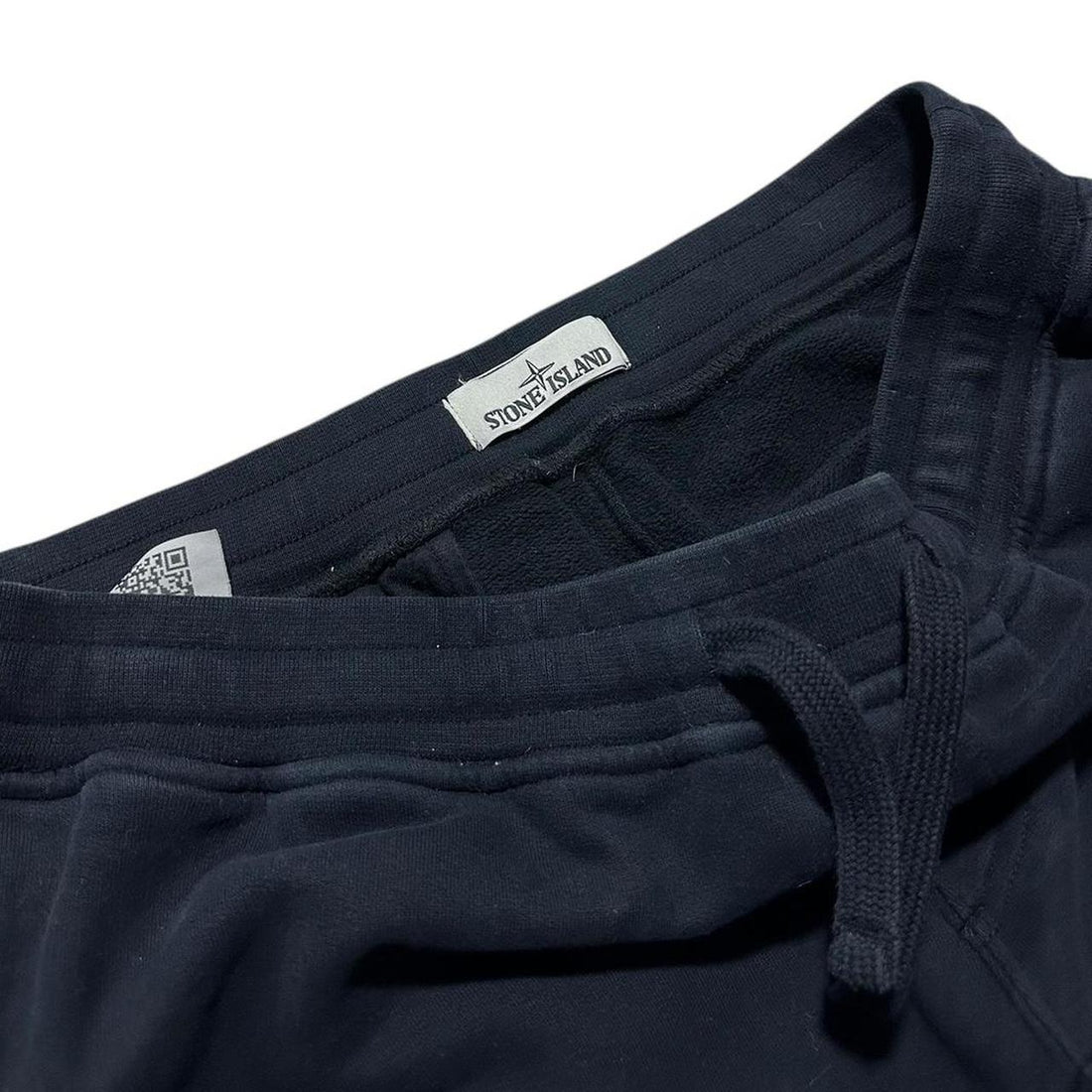 Stone Island Navy Cotton Cargo Bottoms