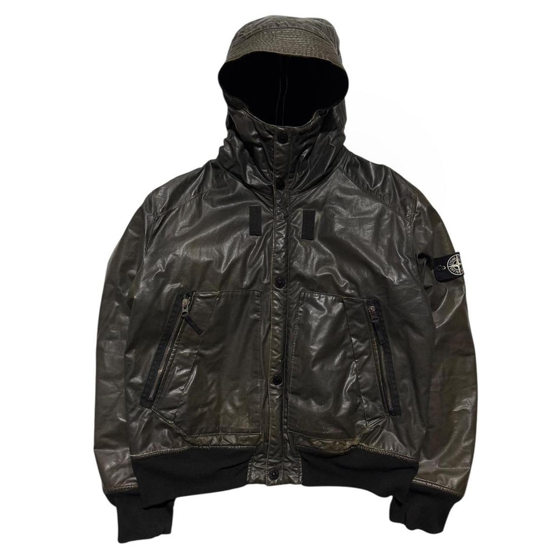 Stone Island Waxed Ice Jacket