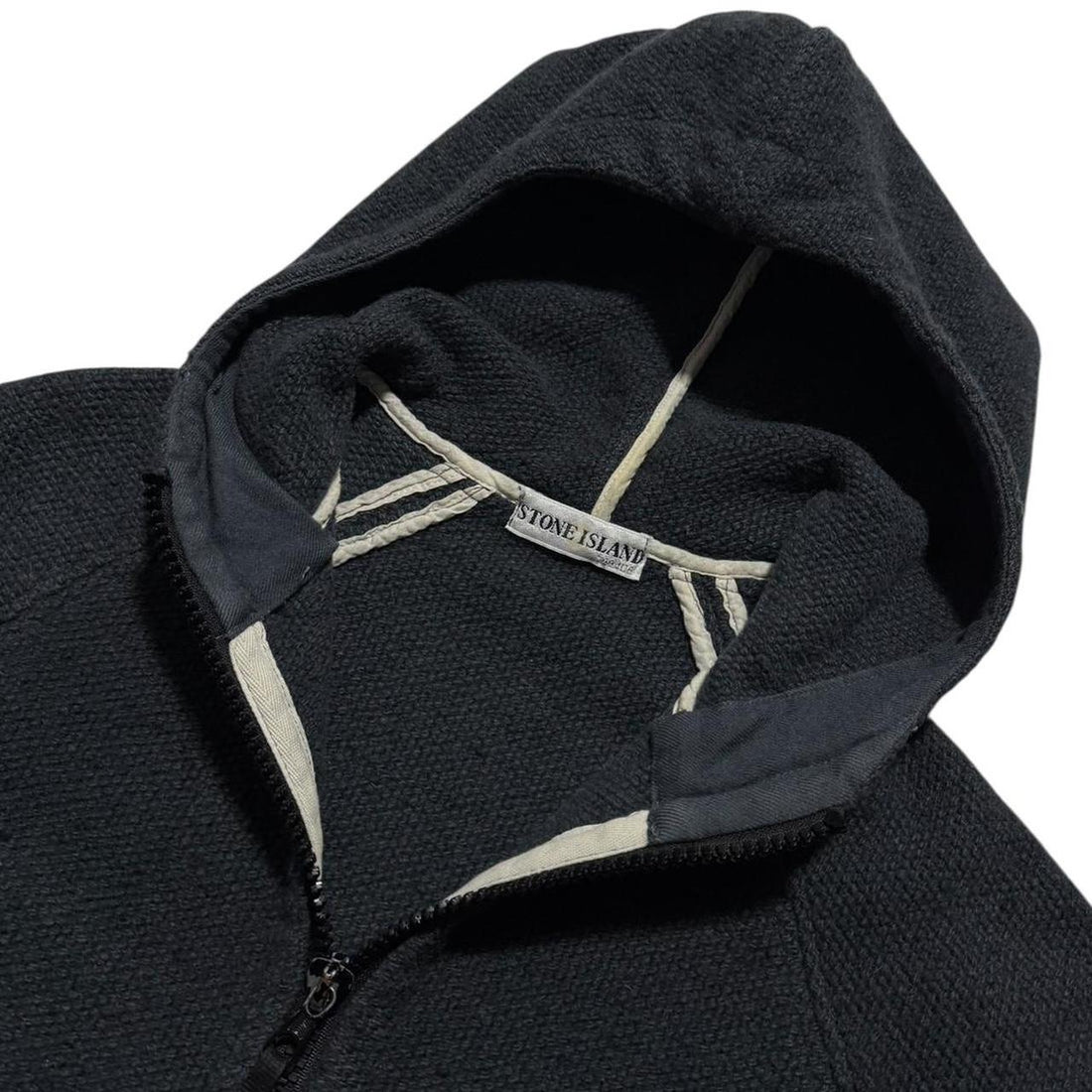 Stone Island Heavy Knit Hoodie