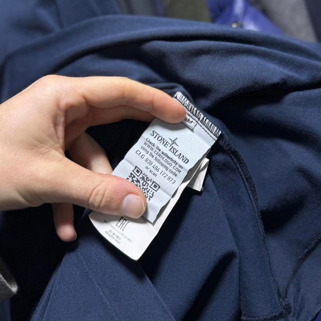 Stone Island Long Sleeve Polo Top