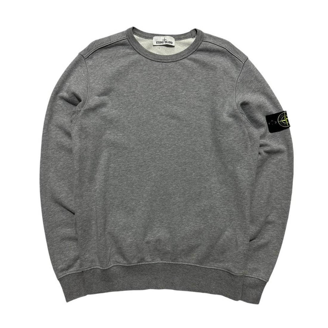 Stone Island Grey Pullover Crewneck