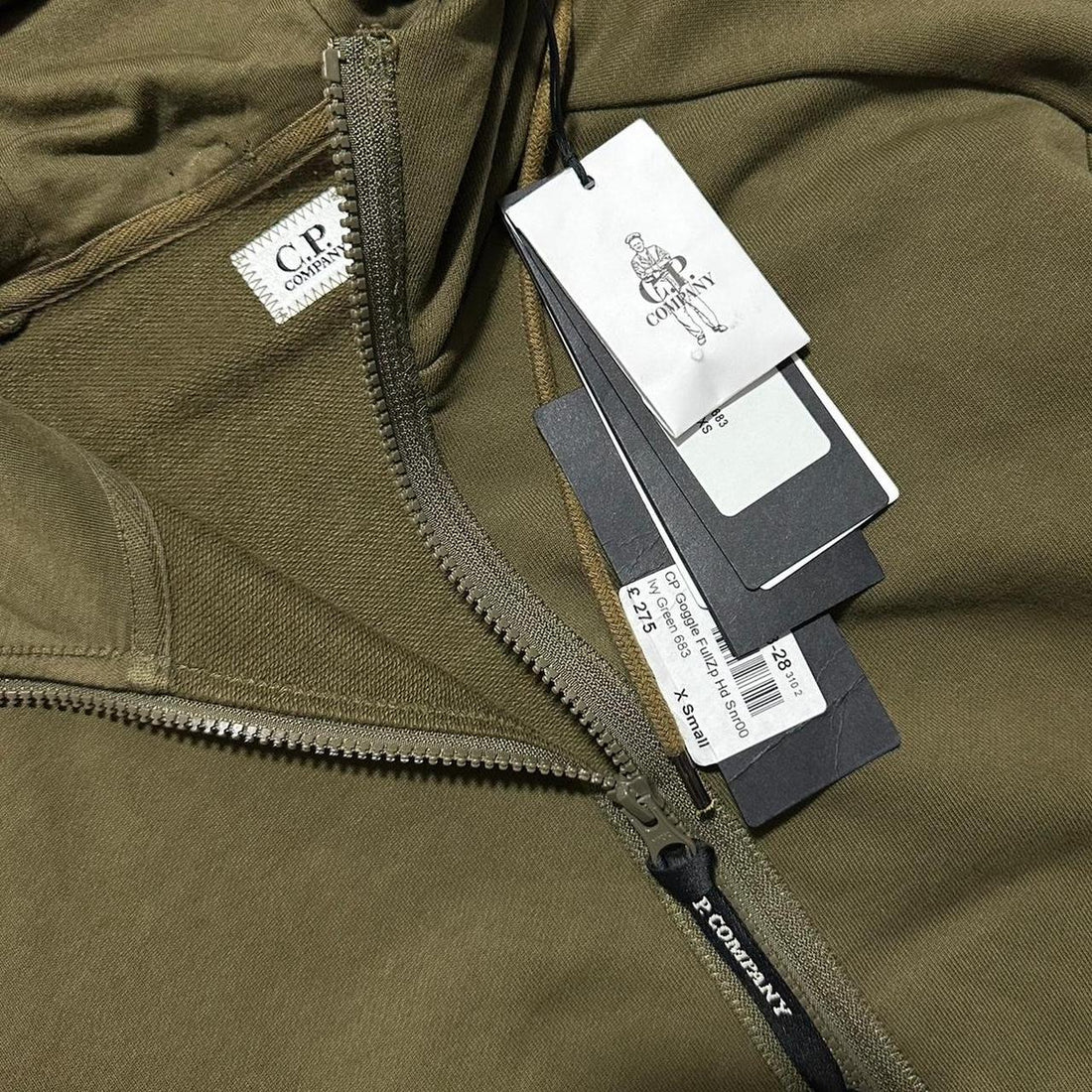 CP Company Zip Up Goggle Hoodie