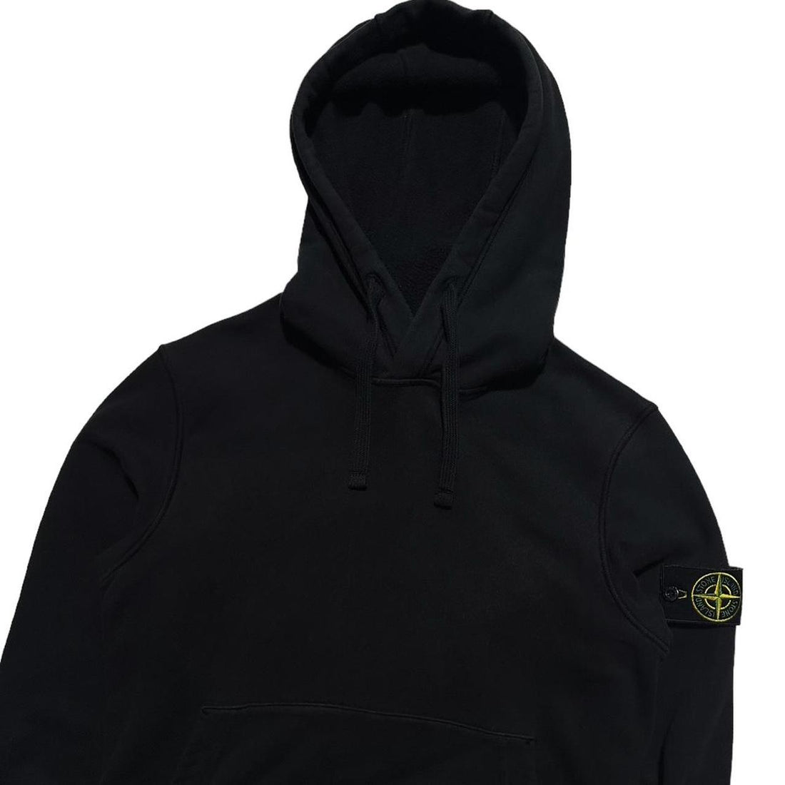 Stone Island Black Pullover Hoodie