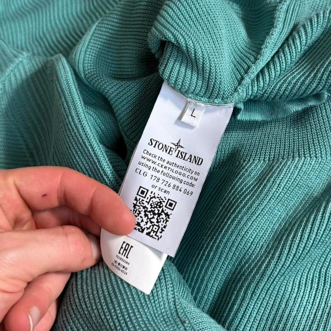 Stone Island Shadow Project Teal Hoodie
