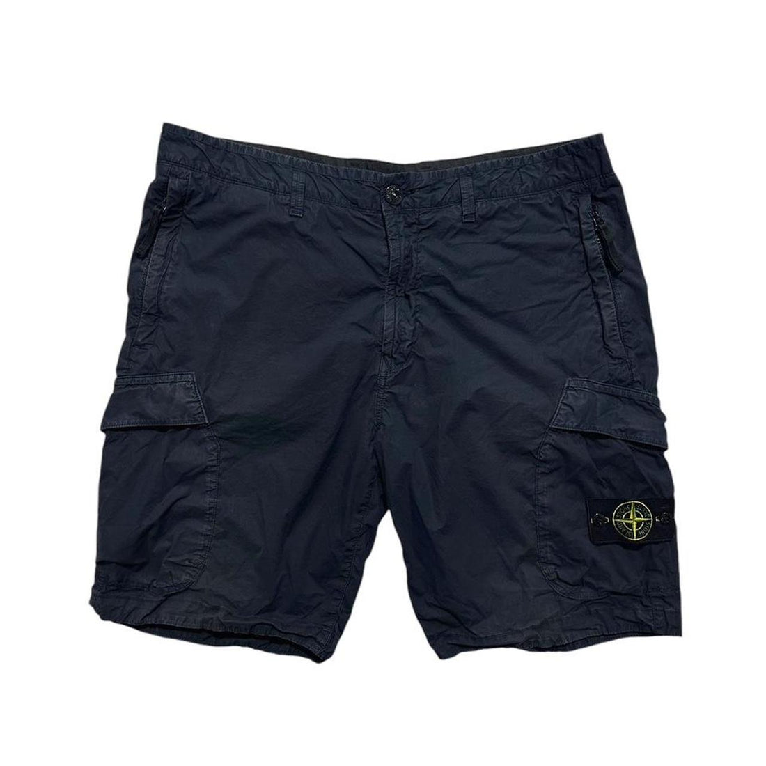 Stone Island navy Cargo Shorts