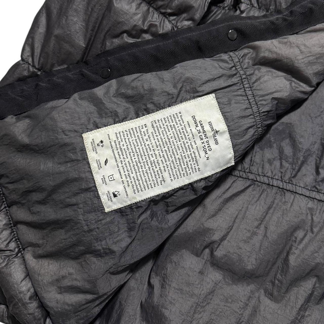Stone Island Garment Dyed Down Jacket
