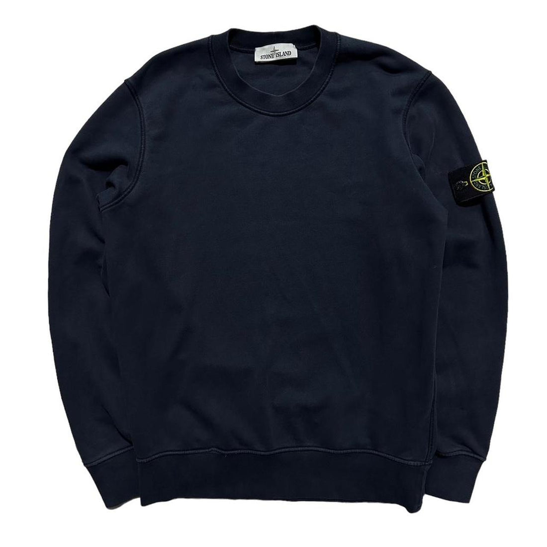 Stone Island Navy Pullover Crewneck