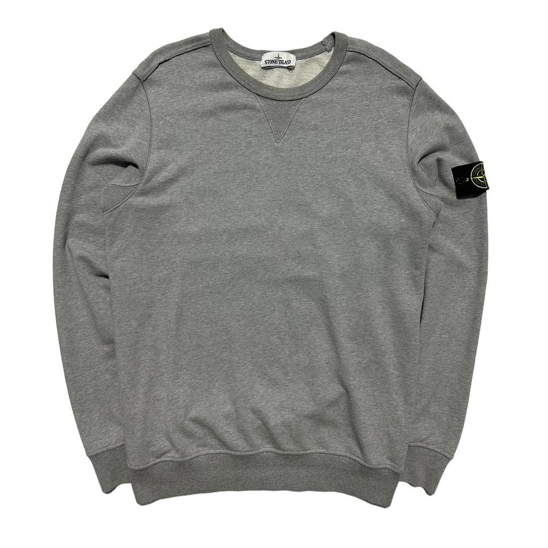 Stone Island Grey Pullover Crewneck
