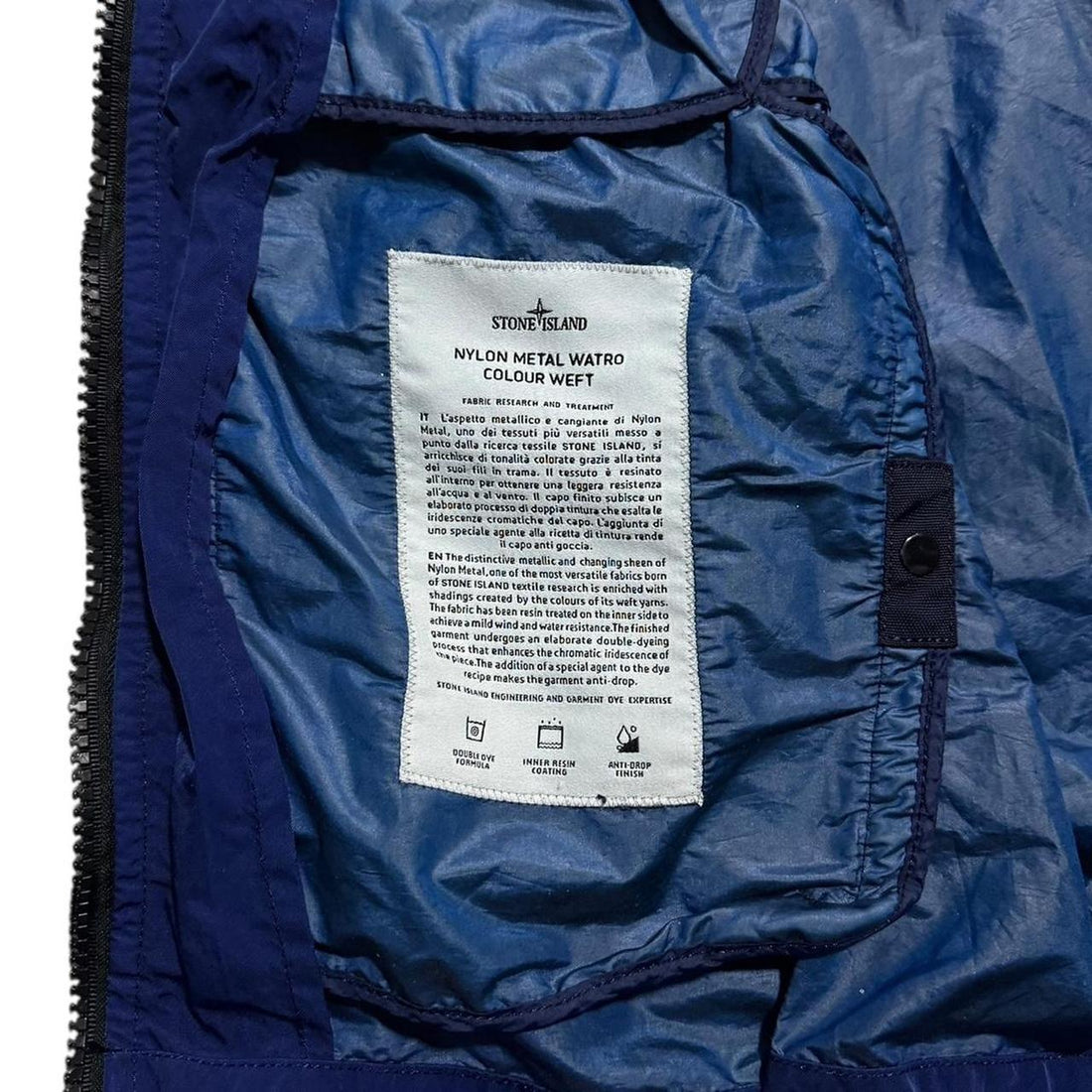 Stone Island Nylon Metal Colour Weft Jacket
