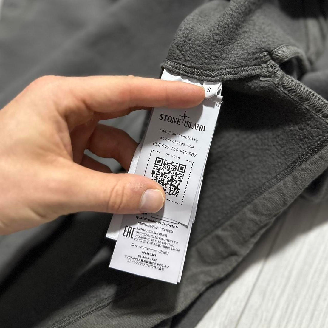 Stone Island Grey Ghost Pullover
