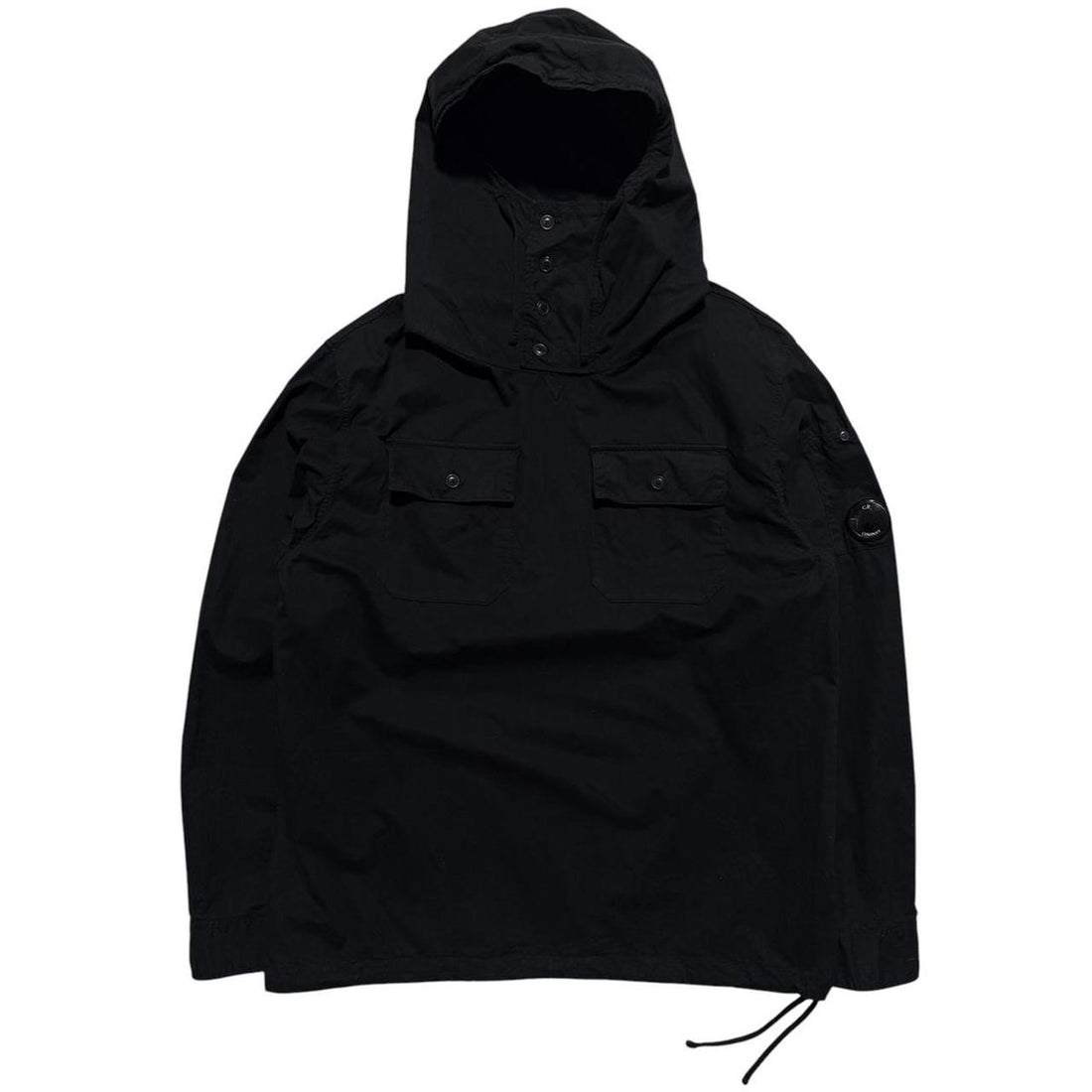 CP Company Black Pullover Smock Jacket