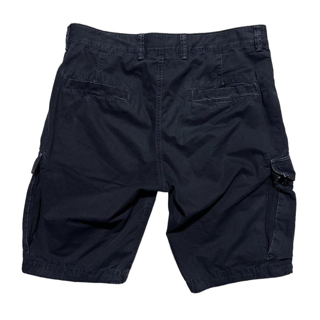 Stone Island Dark Navy Cargos Shorts